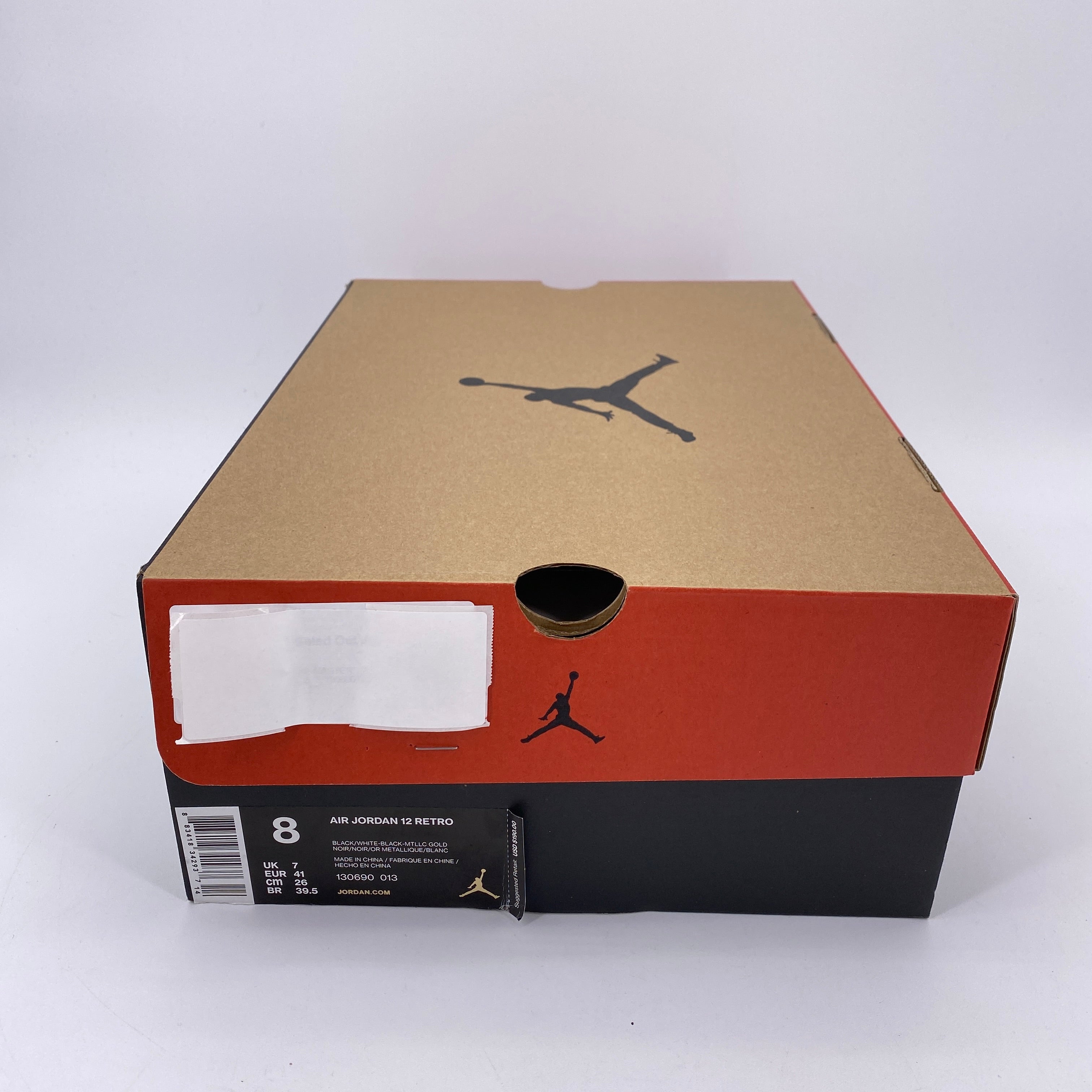 Air Jordan 12 Retro &quot;The Master&quot; 2016 New Size 8