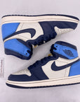 Air Jordan 1 Retro High OG "Unc Obsidian" 2019 Used Size 7.5