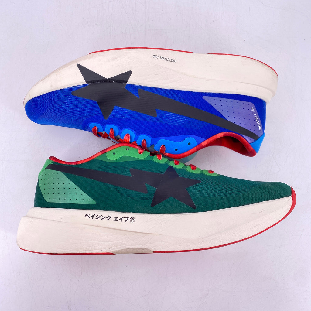 Adidas Adizero EVO SL "Bape Green Multi" 2026 Used Size 13