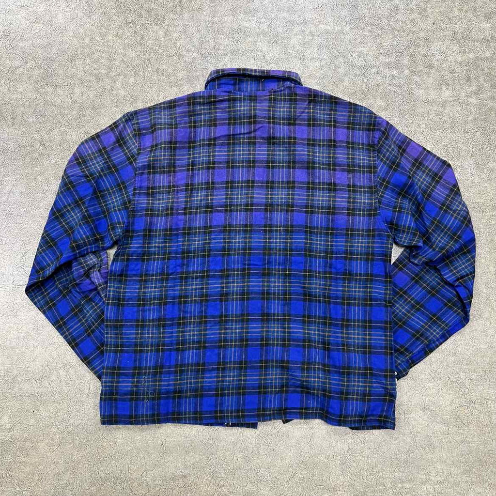 Vale Flannel "VALLEY DREAMS" Purple New Size S