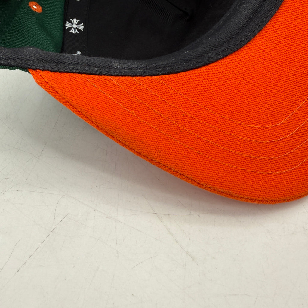 Chrome Hearts Snapback "MIAMI ART BASEL" Used Green Size OS