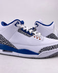 Air Jordan 3 Retro "Wizards" 2023 Used Size 7.5