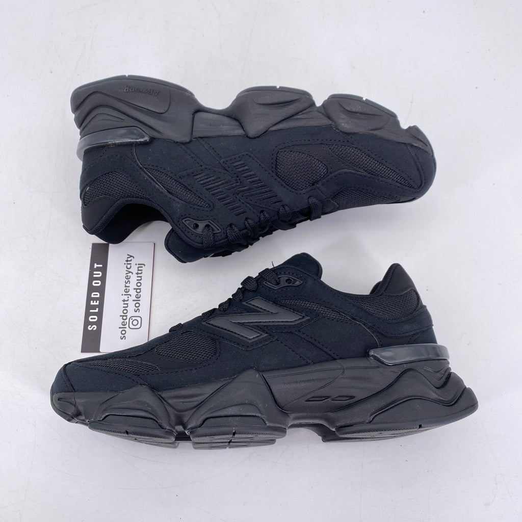 New Balance (GS) 9060 "Triple Black" 2025 New Size 5.5Y