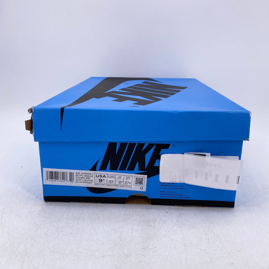 Air Jordan 1 Retro High OG "Unc Toe" 2023 Used Size 9.5