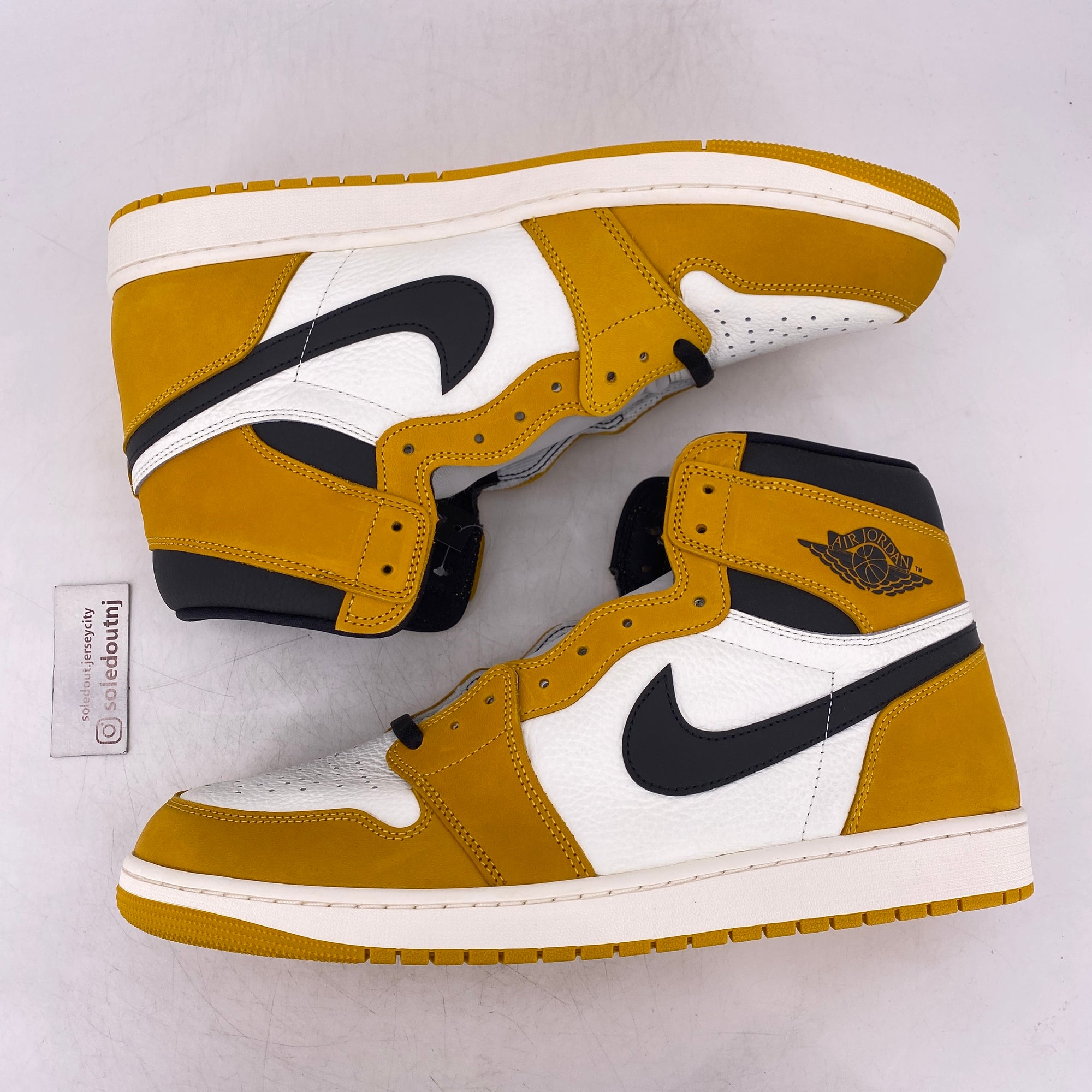 Air Jordan 1 Retro High OG &quot;Yellow Ochre&quot; 2024 New Size 16