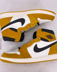 Air Jordan 1 Retro High OG "Yellow Ochre" 2024 New Size 16