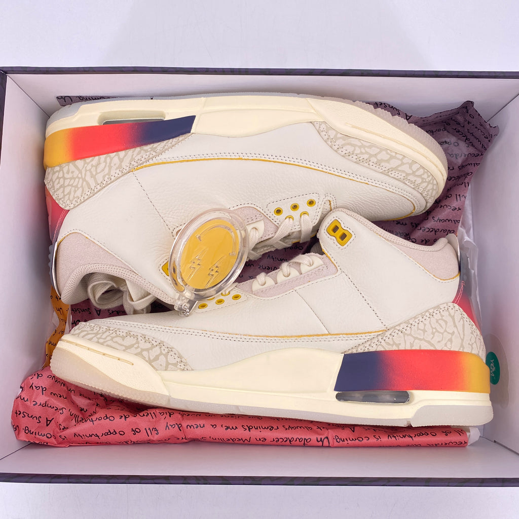 Air Jordan 3 Retro "Medellin Sunset" 2023 New Size 9