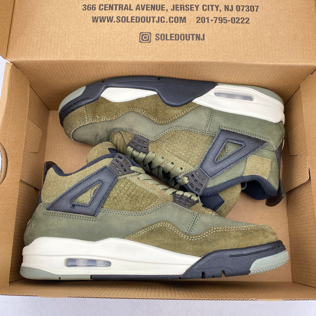 Air Jordan 4 Retro SE "Medium Olive" 2023 Used Size 8
