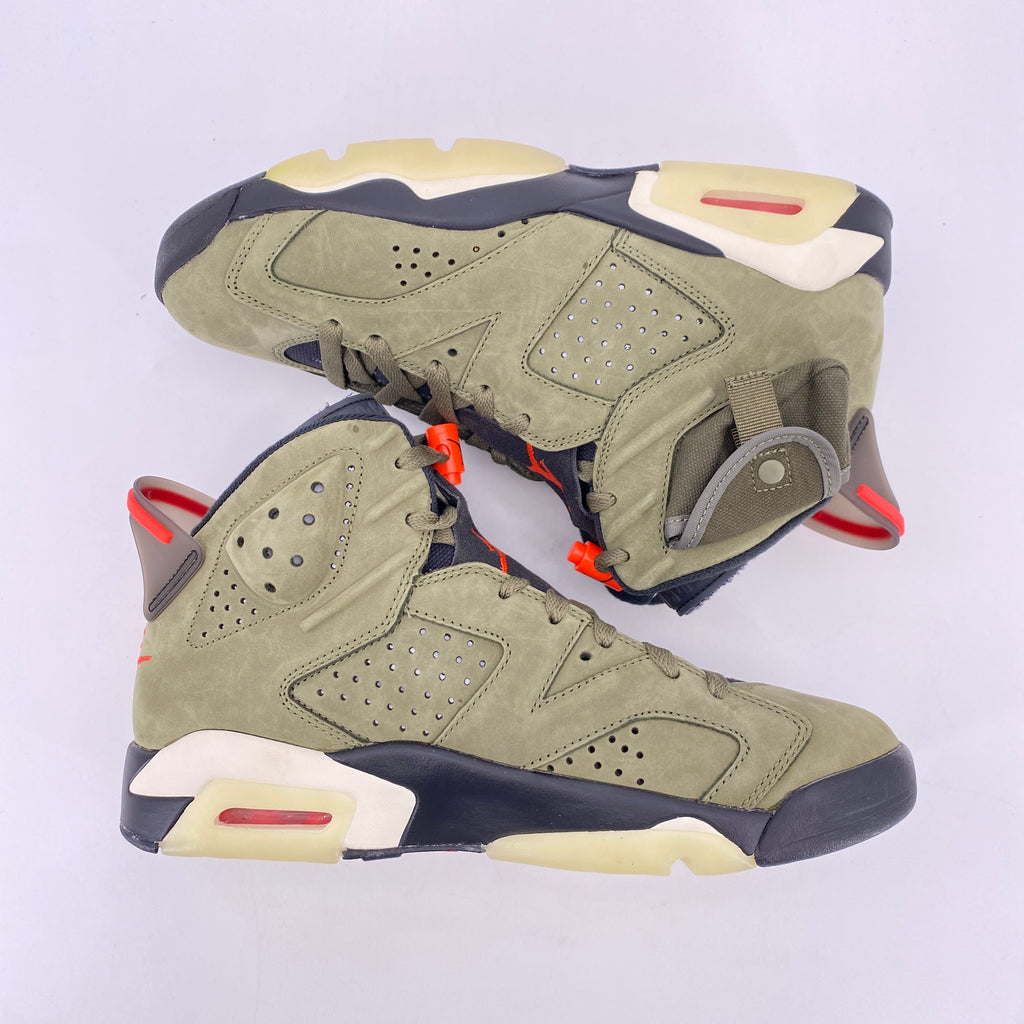 Air Jordan 6 Retro "Travis Scott" 2019 New Size 8