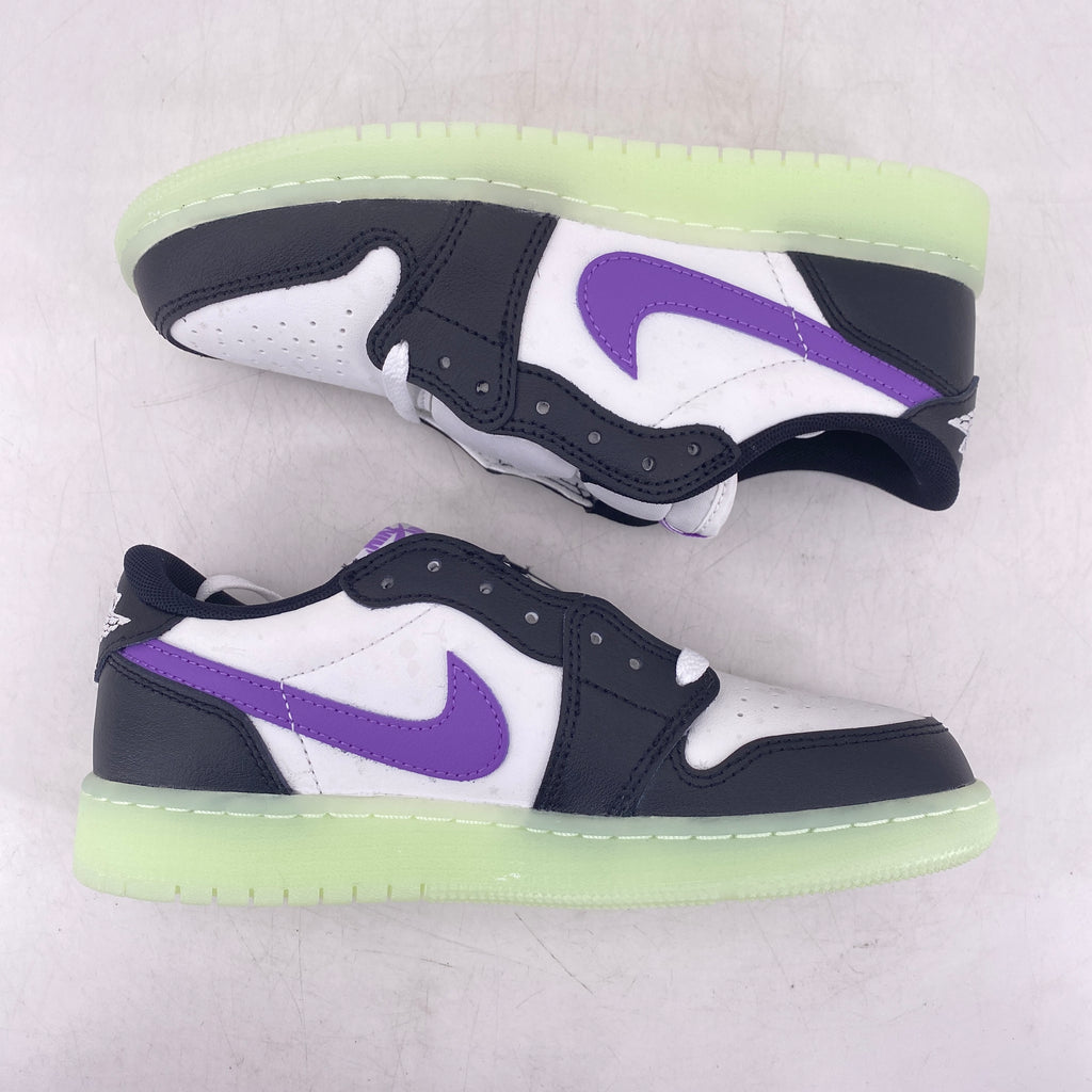 Air Jordan (GS) 1 Retro Low "Black Raspberry" 2024 New Size 4.5Y