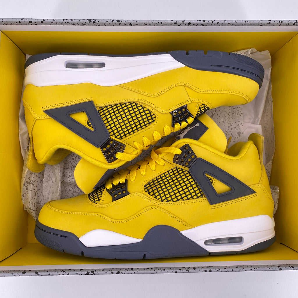 Air Jordan 4 Retro "Lightning" 2021 Used Size 11.5