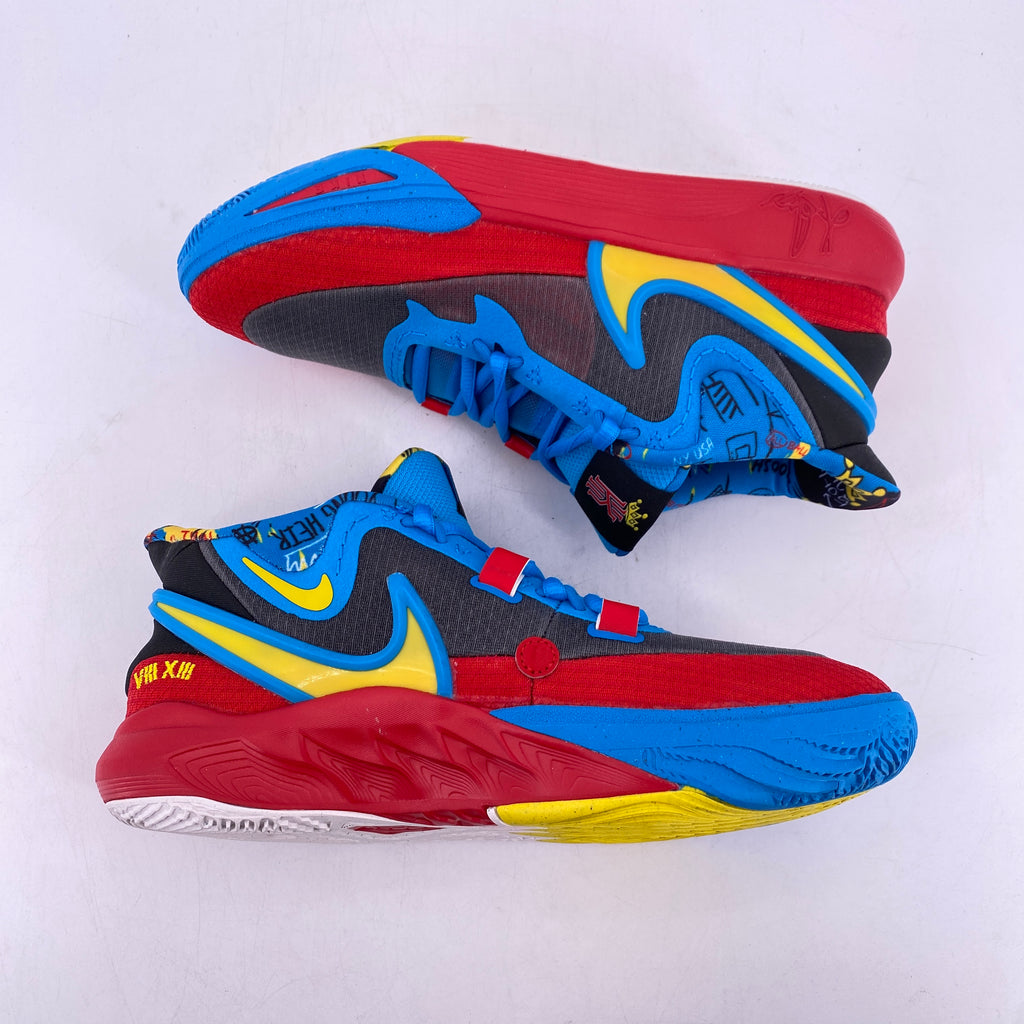 Nike (GS) Kyrie 8 GO SE "Black Blue Tour Yellow" 2022 New Size 7Y