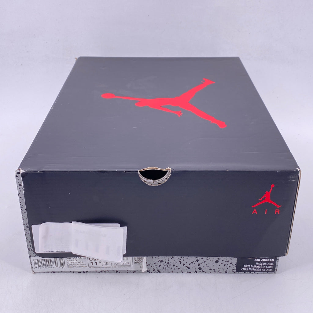Air Jordan 6 Retro "Bordeaux" 2021 Used Size 11.5