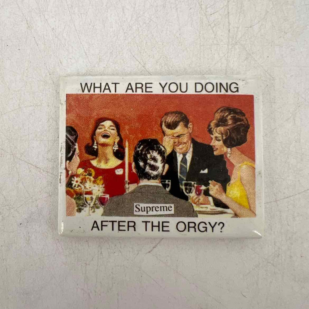 Supreme Magnet "OR*Y" Used White Size OS
