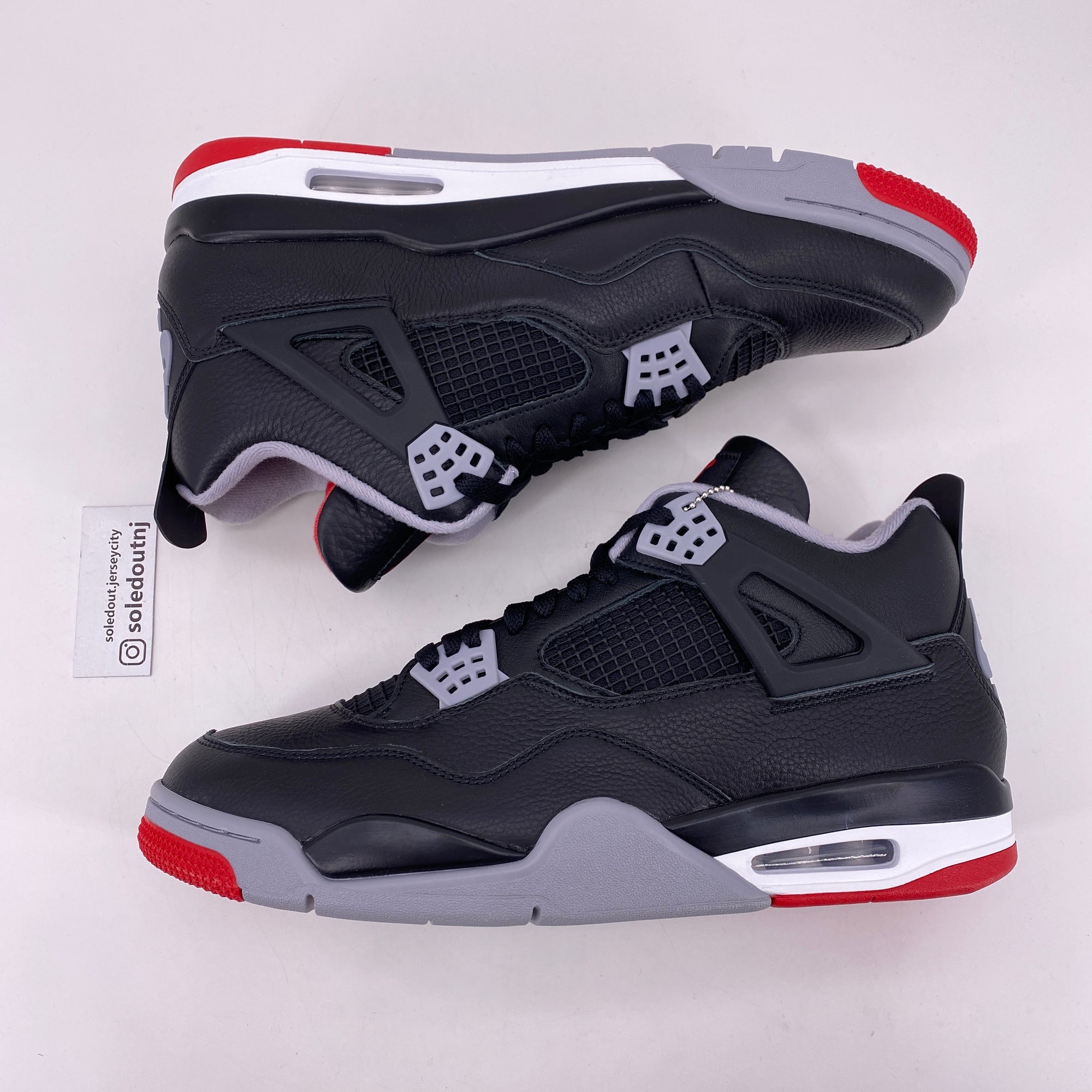 Air Jordan 4 Retro &quot;Bred Reimagined&quot; 2024 New Size 13