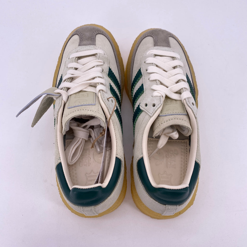Adidas Clarks Samba "Ronnie Fieg White Green" 2023 New Size 4