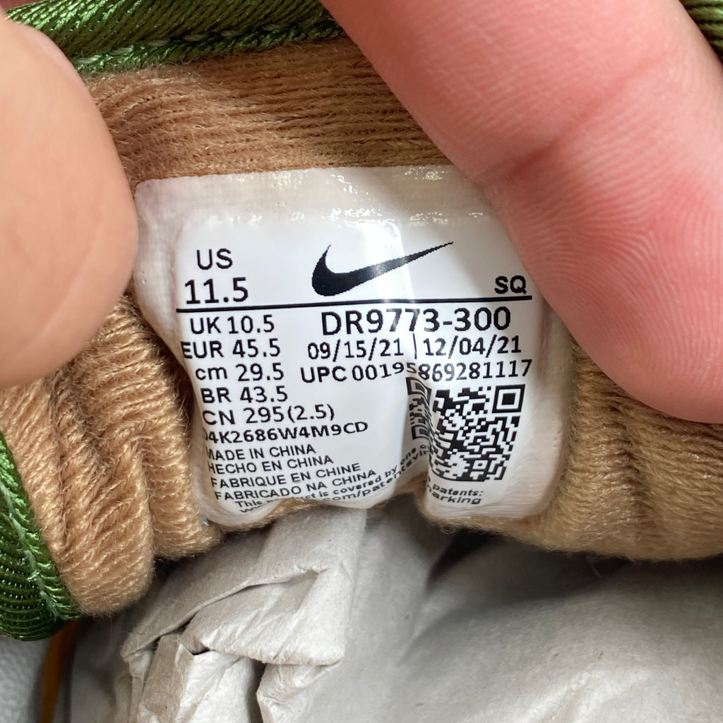 Nike Air Max 1 NH "Treeline" 2022 Used Size 11.5