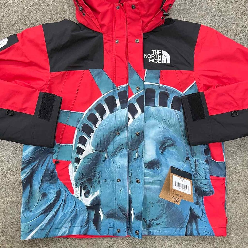 Supreme Jacket "STATUE OF LIBERTY" Red New Size S