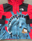 Supreme Jacket "STATUE OF LIBERTY" Red New Size S