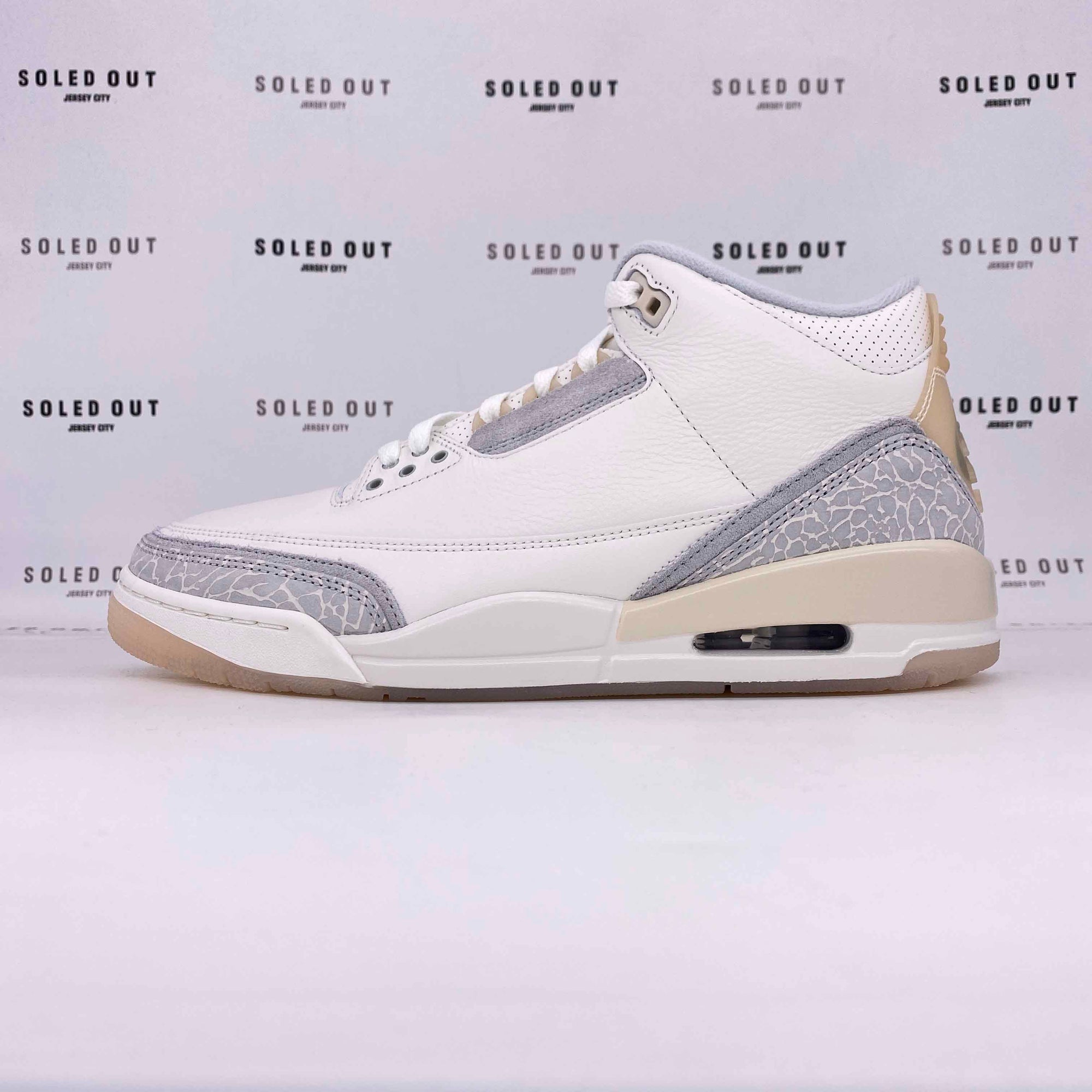 Air Jordan 3 Retro &quot;Craft Ivory&quot; 2024 New Size 10.5