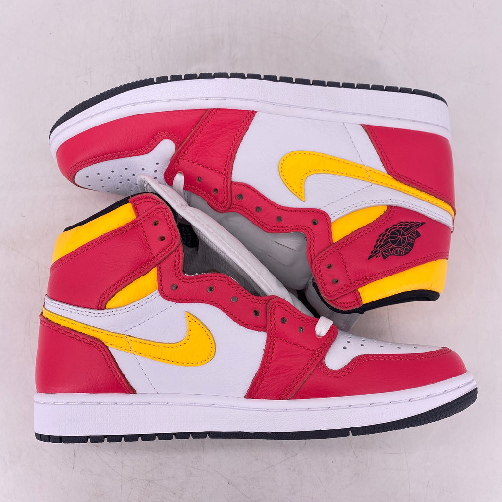 Air Jordan 1 Retro High OG "Fusion Red" 2021 New Size 8.5
