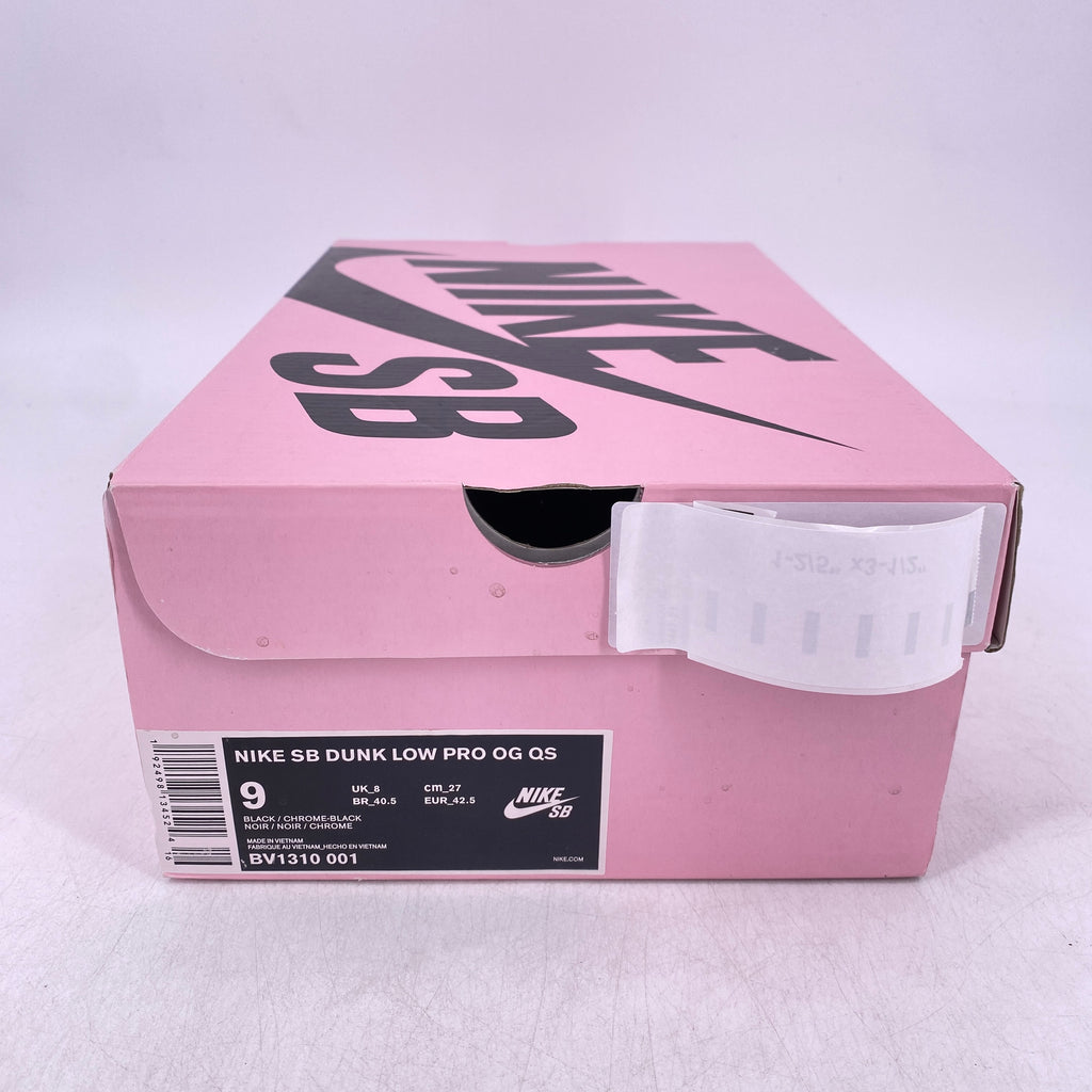 Nike SB Dunk Low "Black Diamond" 2018 Used Size 9