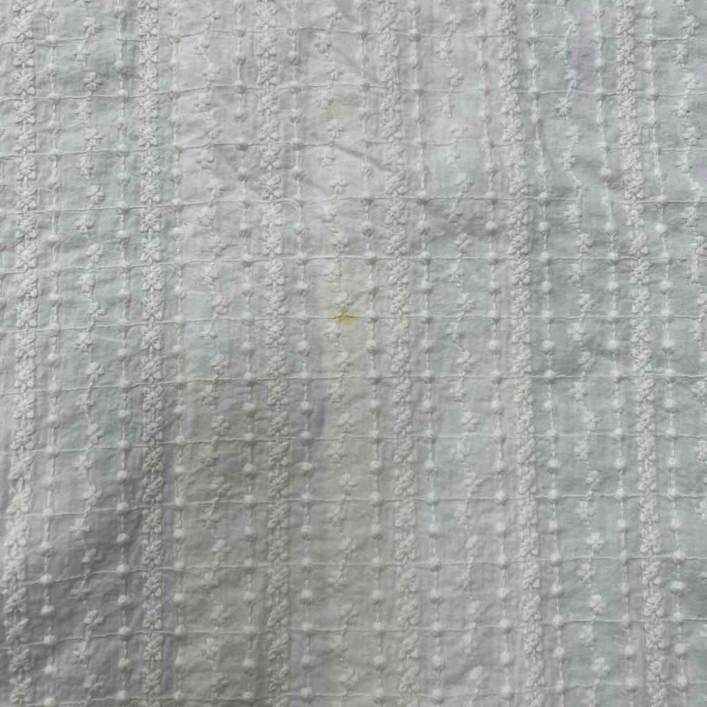 Kith Button Up "EMBROIDERED" Cream Used Size XL