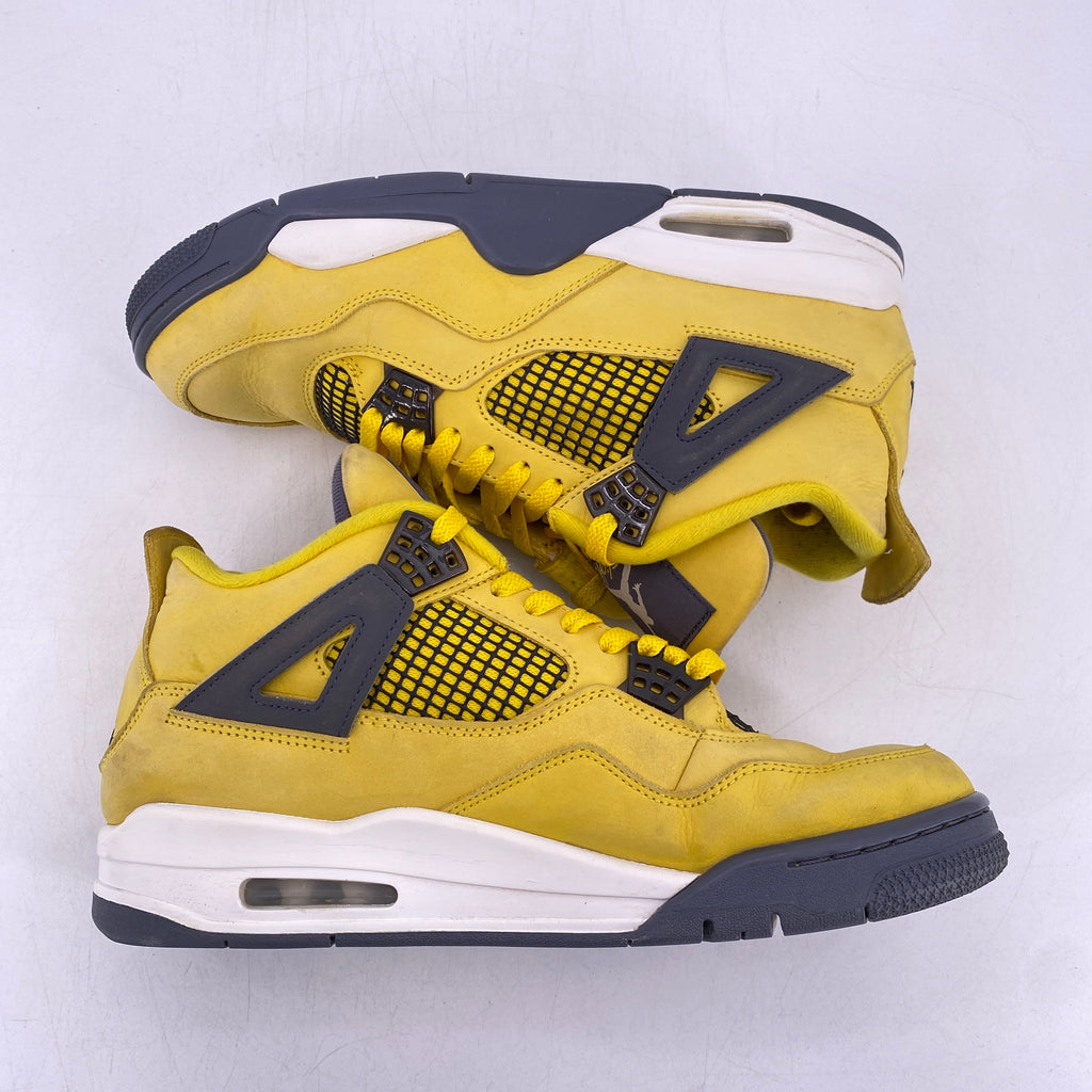 Air Jordan 4 Retro "Lightning" 2021 Used Size 10.5