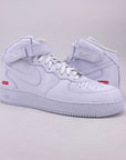 Nike Air Force 1 Mid "Supreme White" 2024 New Size 12