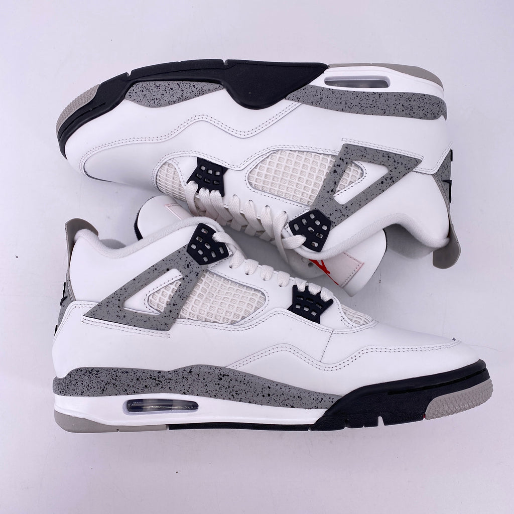 Air Jordan 4 Retro "White Cement" 2025 New Size 11