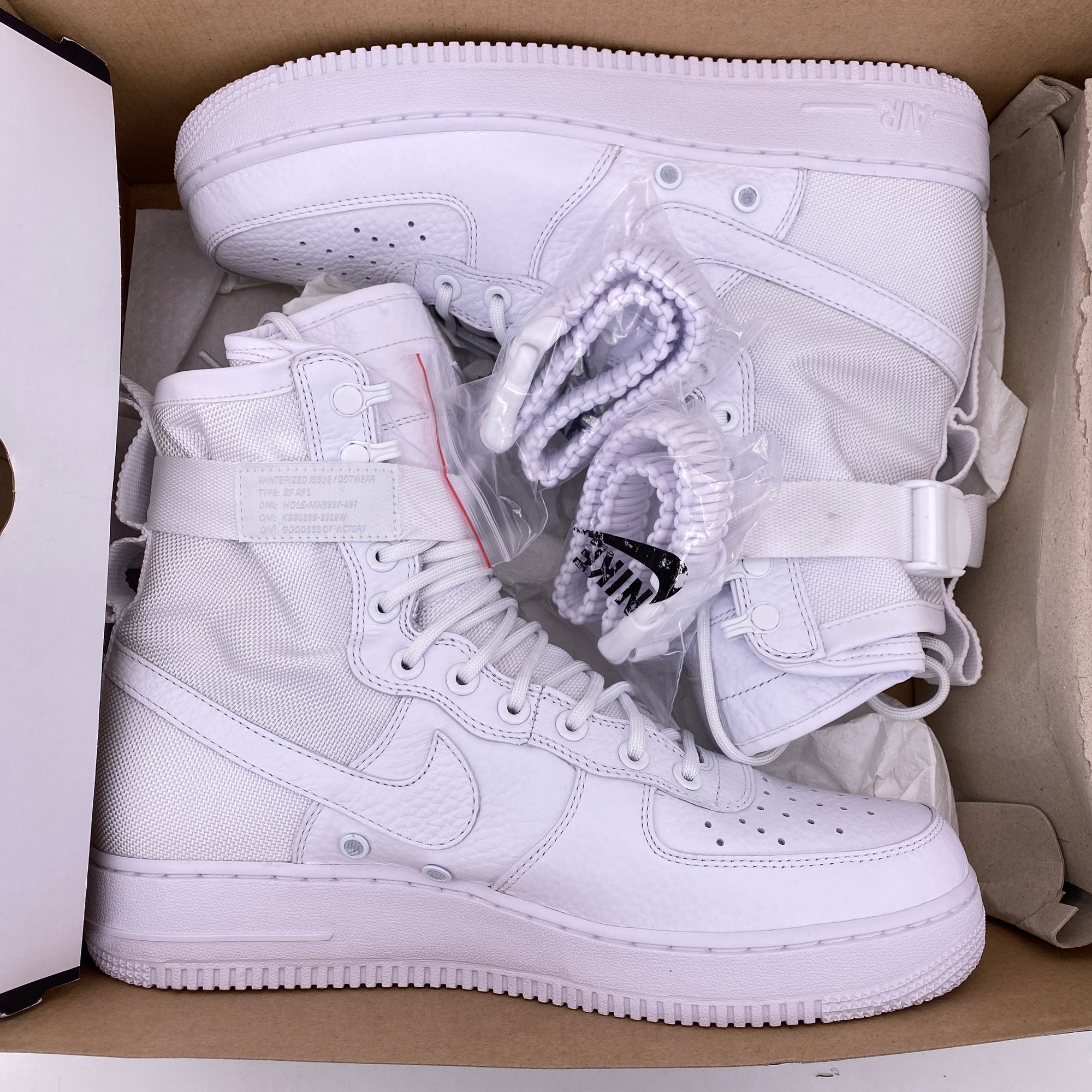 Nike Air Force 1 High &quot;White&quot; 2017 New Size 10