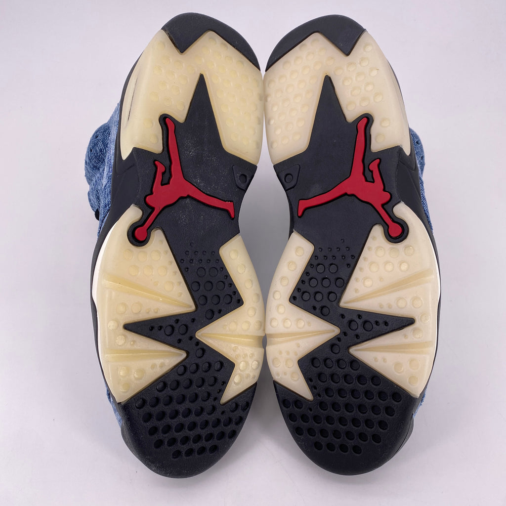 Air Jordan 6 Retro "Washed Denim" 2019 New Size 10