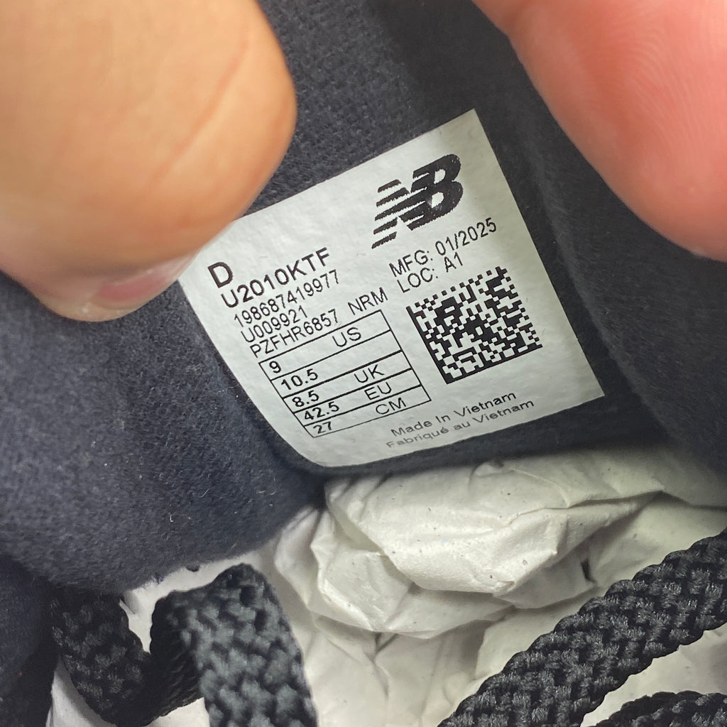New Balance 2010 "Kith Black" 2025 New Size 9