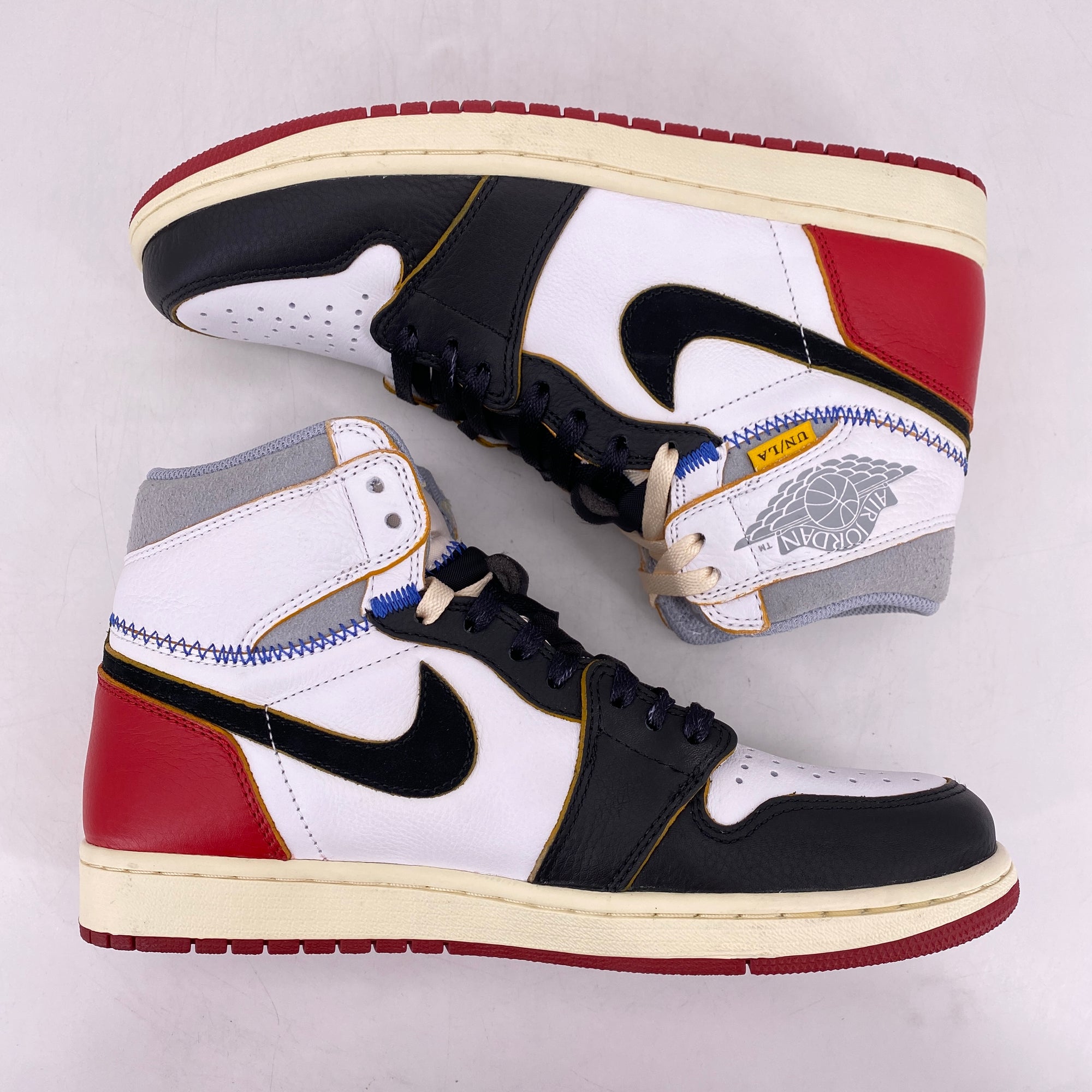 Air Jordan 1 Retro High &quot;Union La Black Toe&quot; 2018 New Size 9.5