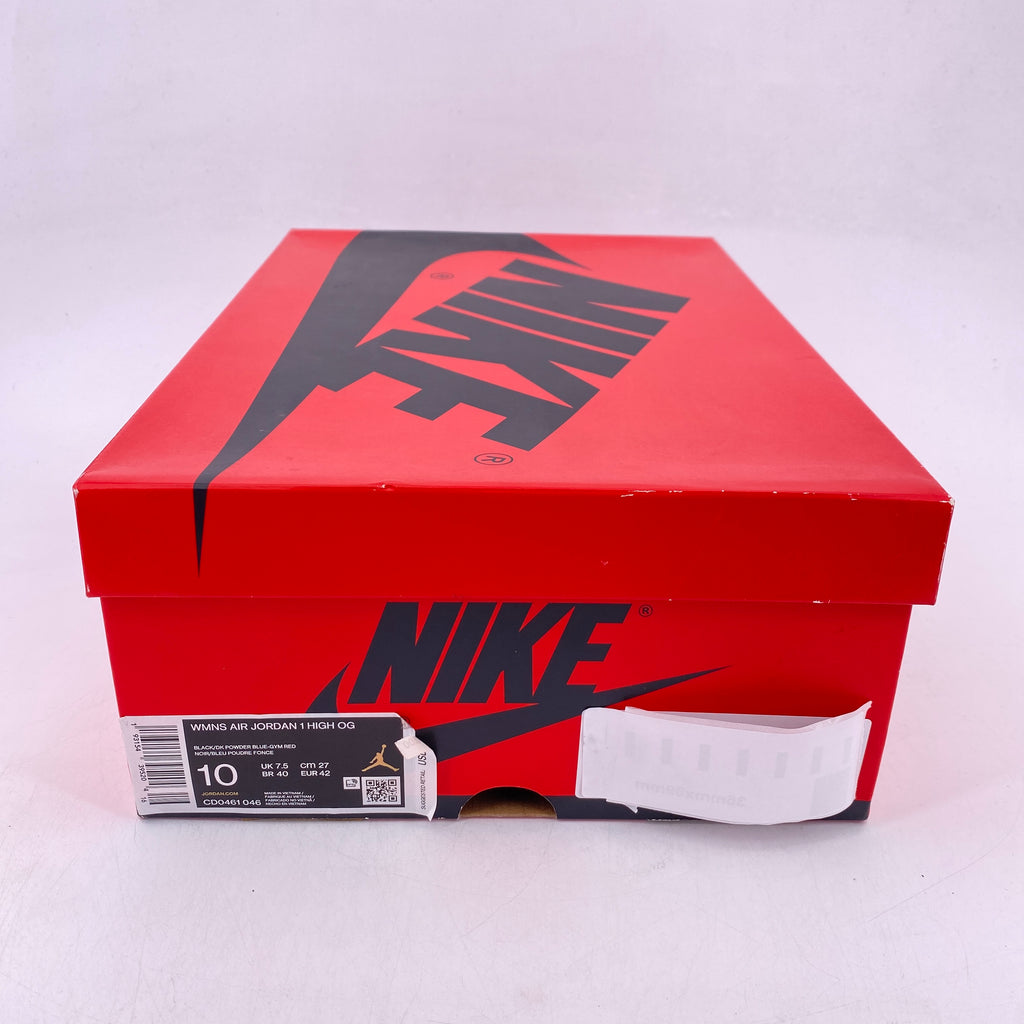 Air Jordan (W) 1 Retro High OG "Nc To Chi" 2020 New Size 10W