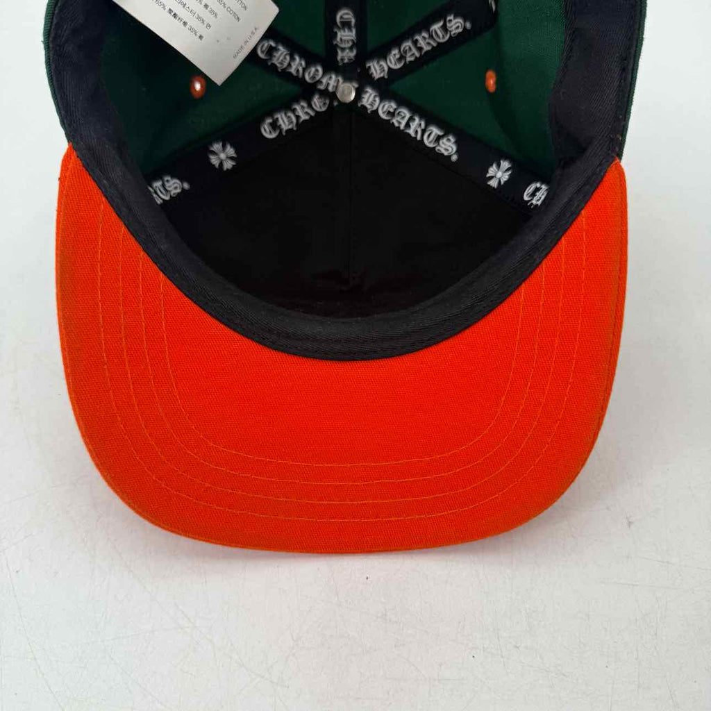 Chrome Hearts Snapback "MIAMI ART BASEL" Used Green Size OS