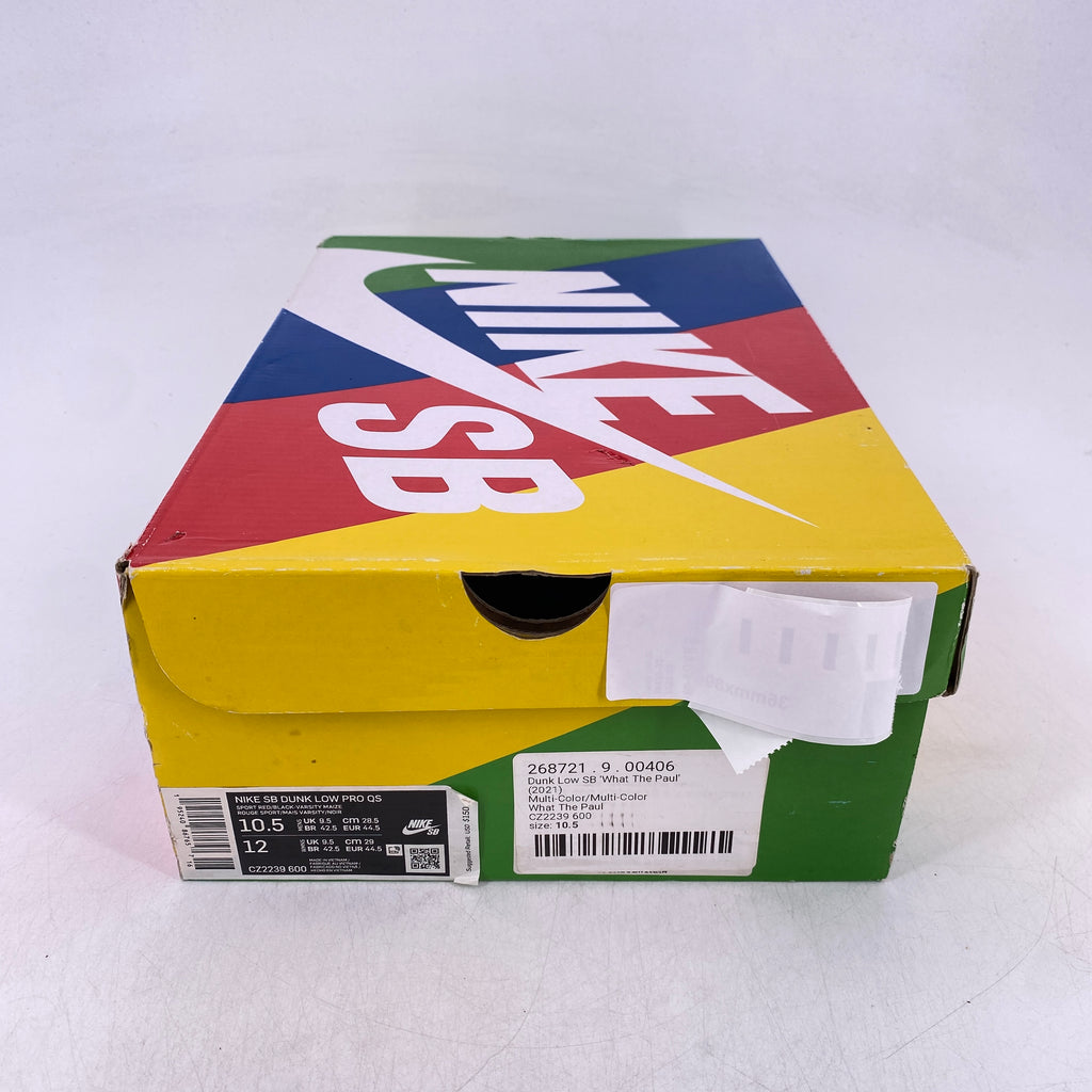Nike SB Dunk Low "What The Paul" 2021 New Size 10.5