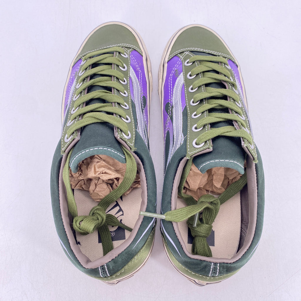 Vans LX Old Skool 36 "Flame Green"  Used Size 9