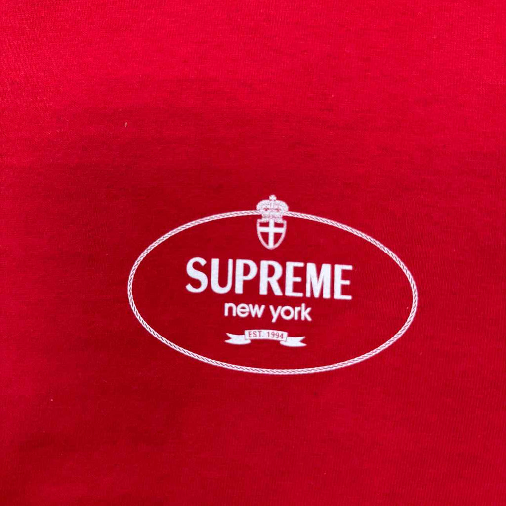 Supreme T-Shirt "EST. 1994" Red Used Size S