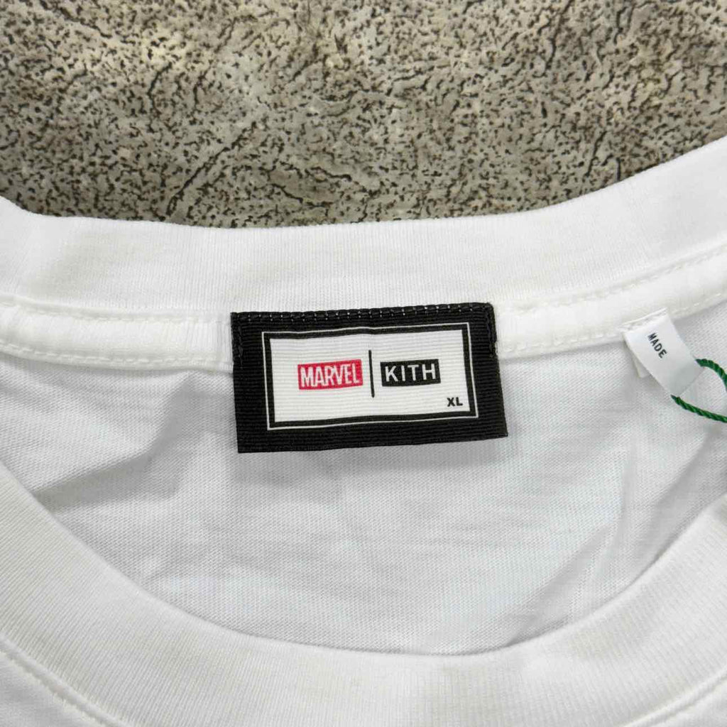 Kith T-Shirt "SPIDER-MAN NYC" White New Size XL