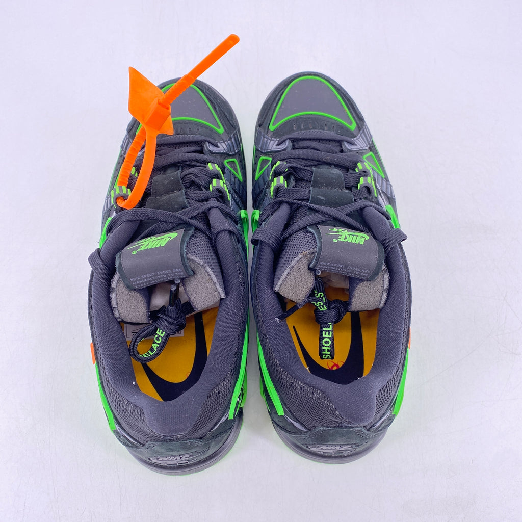 Nike Air Rubber Dunk / OW "Green Strike" 2020 Used Size 9.5