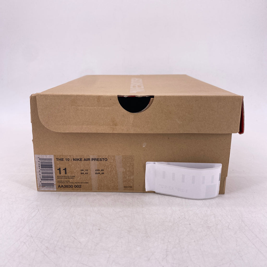 Nike Air Presto "Ow Black" 2018 Used Size 11