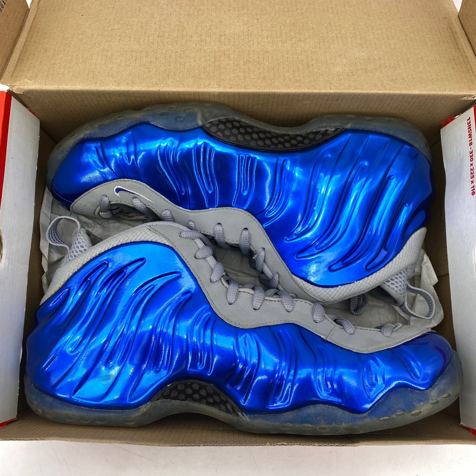 Nike Air Foamposite One &quot;Sport Blue&quot; 2013 Used Size 11