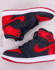 Air Jordan (W) 1 Retro High OG "Satin Bred" 2023 New Size 8.5W