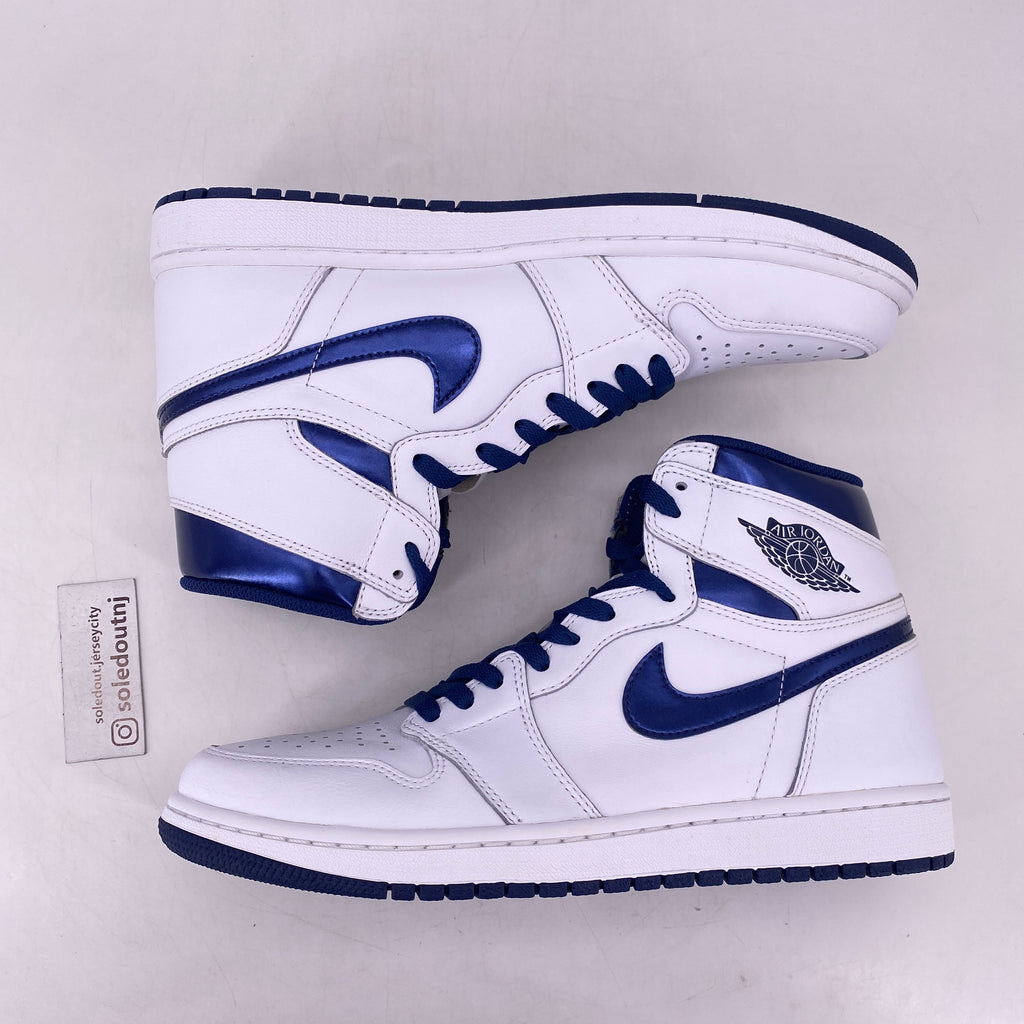 Air Jordan 1 Retro High OG "Metallic Navy" 2016 New Size 10.5