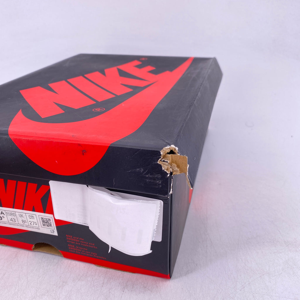 Air Jordan 1 Retro High OG "Fusion Red" 2021 Used Size 9.5