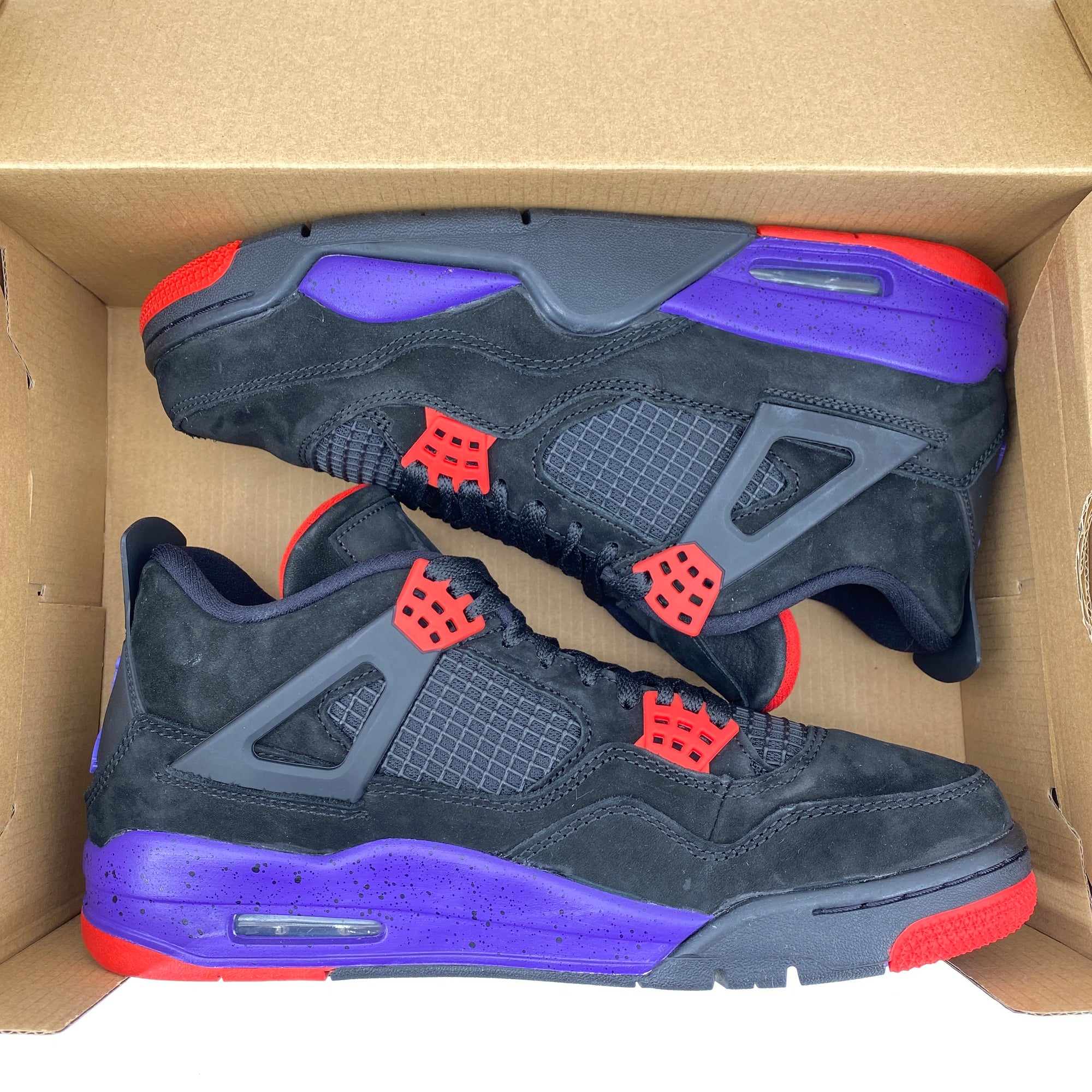 Air Jordan 4 Retro &quot;Raptors&quot; 2018 Used Size 9.5