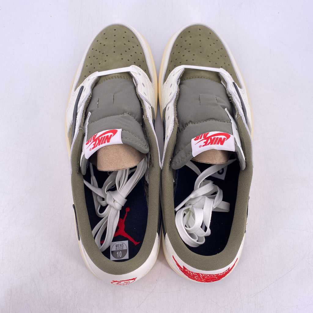 Air Jordan 1 Low OG SP "Travis Scott Medium Olive" 2024 New Size 10