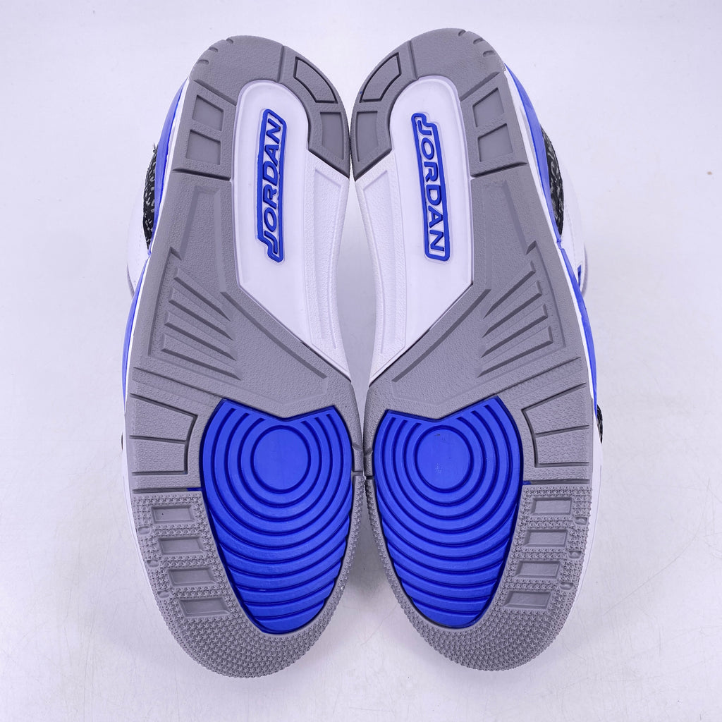 Air Jordan 3 Retro "Racer Blue" 2021 New Size 11