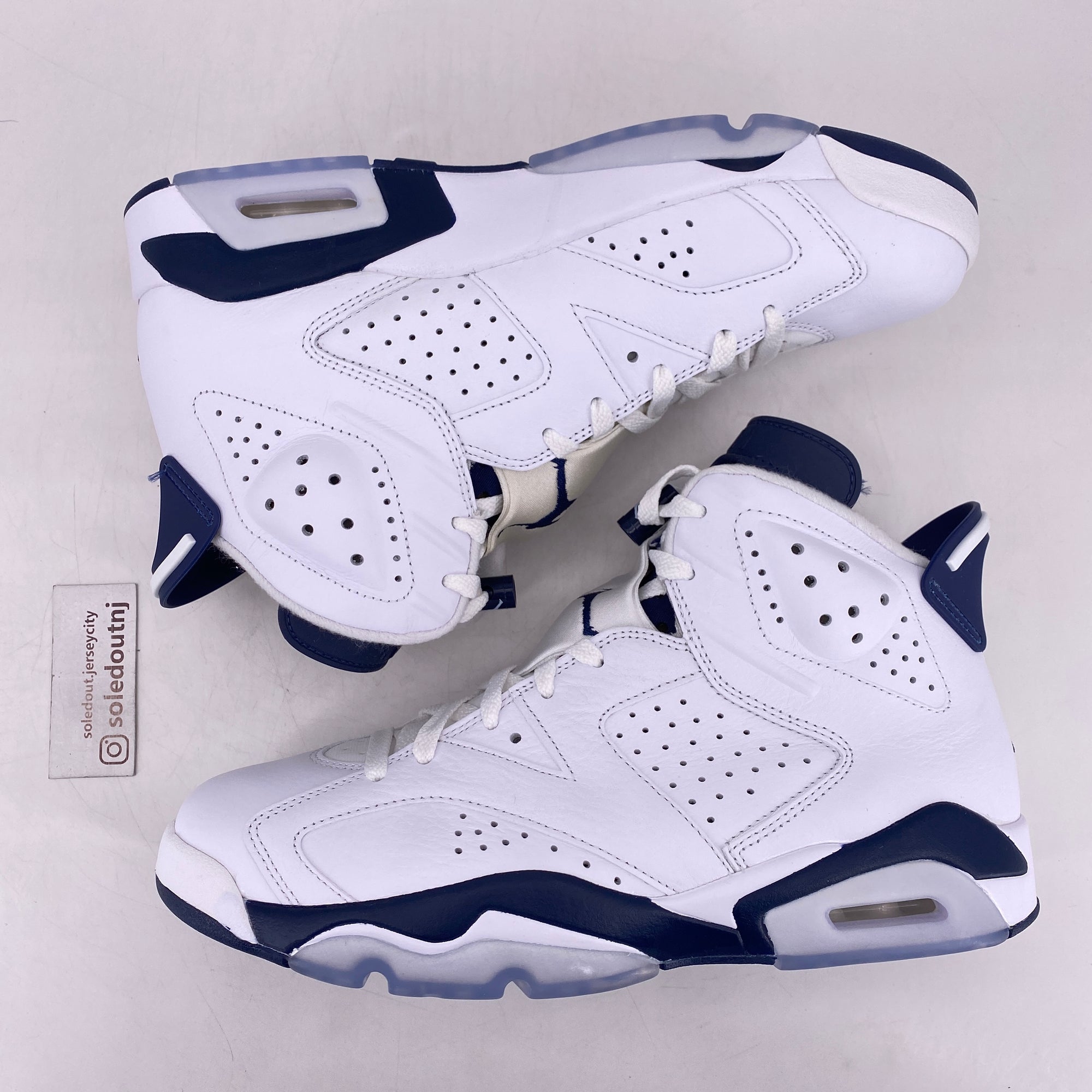 Air Jordan 6 Retro &quot;Midnight Navy&quot; 2022 New Size 10